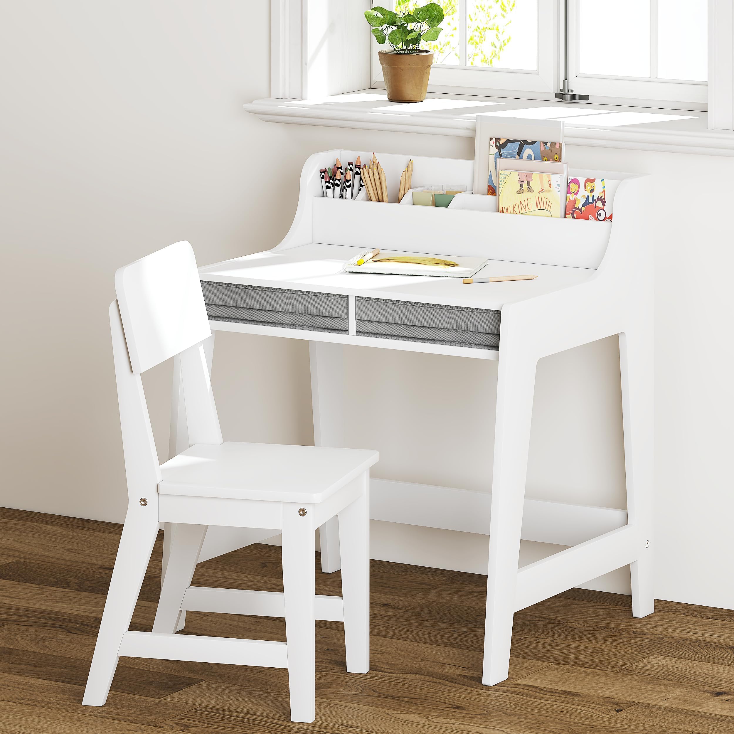 Kids Desk and Chair Set